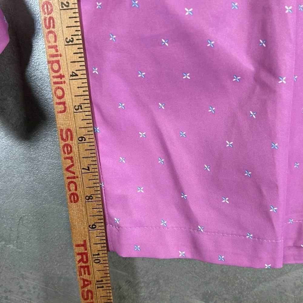 Walter Hagen 11 Shorts Men's Size 42 Pink Design Majors Golf Polyester Light